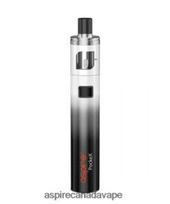 Aspire Canada Vape - Aspire Pockex Anniversary Edition Kit 2F48X2117 Black and White Gradient