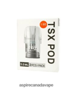 Aspire Vape Price - Aspire Tsx Pod 1.0 Ohm (3.0 Ml)/2 PCS Per Pack (Compatible With Cyber S And Cyber X) 2F48X2234